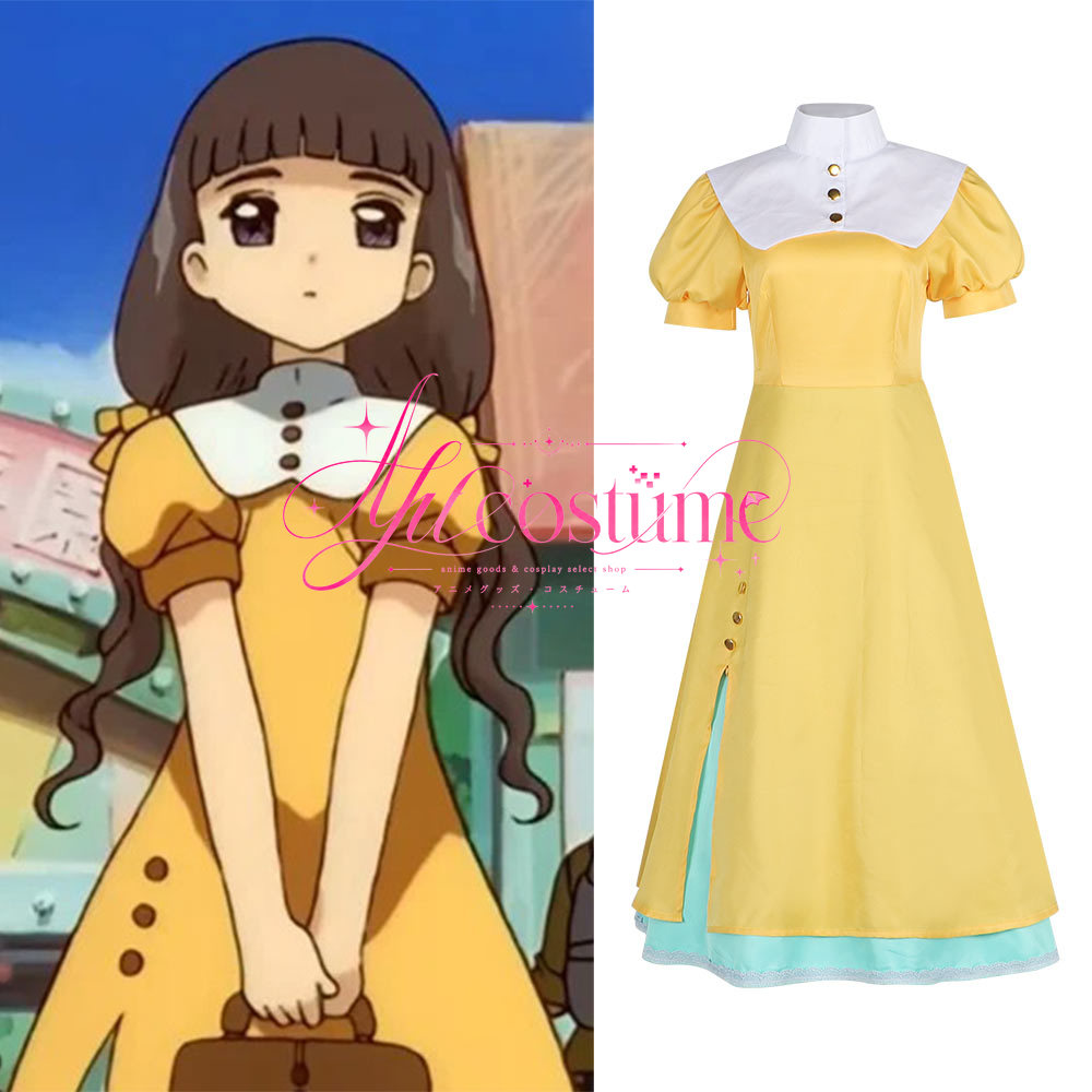 Photography Japanese - Anime-Spiel Sakura Daidouji Tomoyo Cosplay-Kostüm Langes