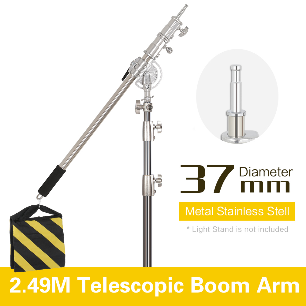 Photography Darkroom - 2,49 m Länge Kreuzarm Edelstahl Kit