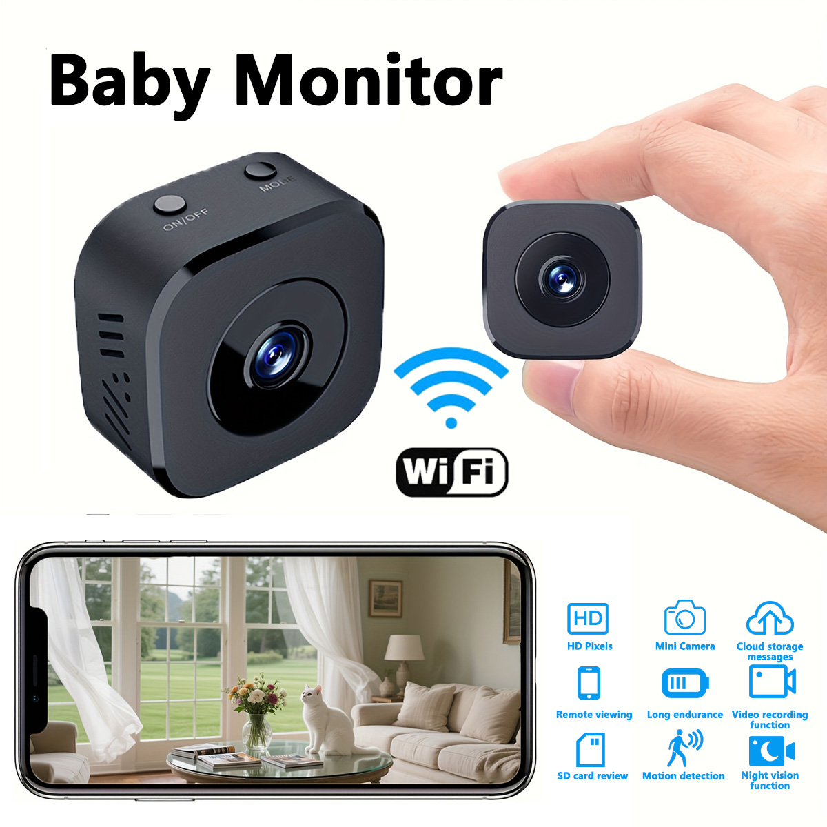 Photography Videography - 1080P HD Mini WiFi Kamera Indoor