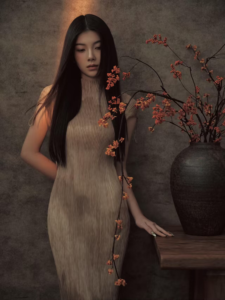 Photography Vintage Style - Neu 2026 Chinesischer Stil Porträt-Kunstfotografie Kostüm