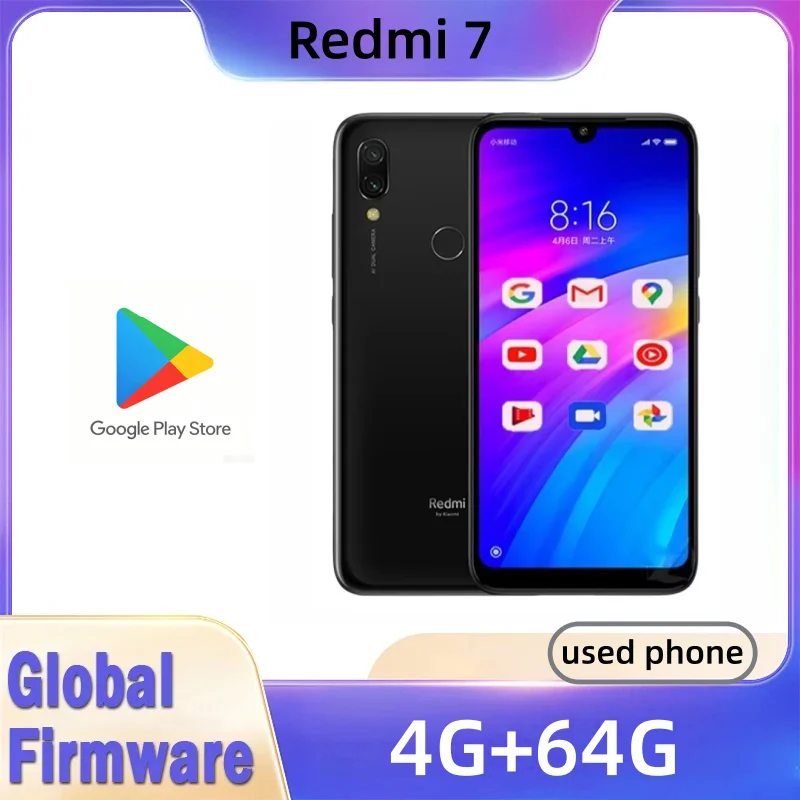 Photography Japanese - Xiaomi Redmi 7 Handy mit Handyhülle,