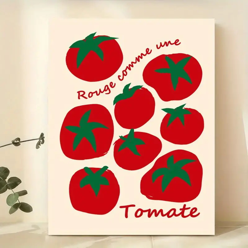 Moderne bunte rote Tomaten Wan – Photography Art Bewertung und Preis