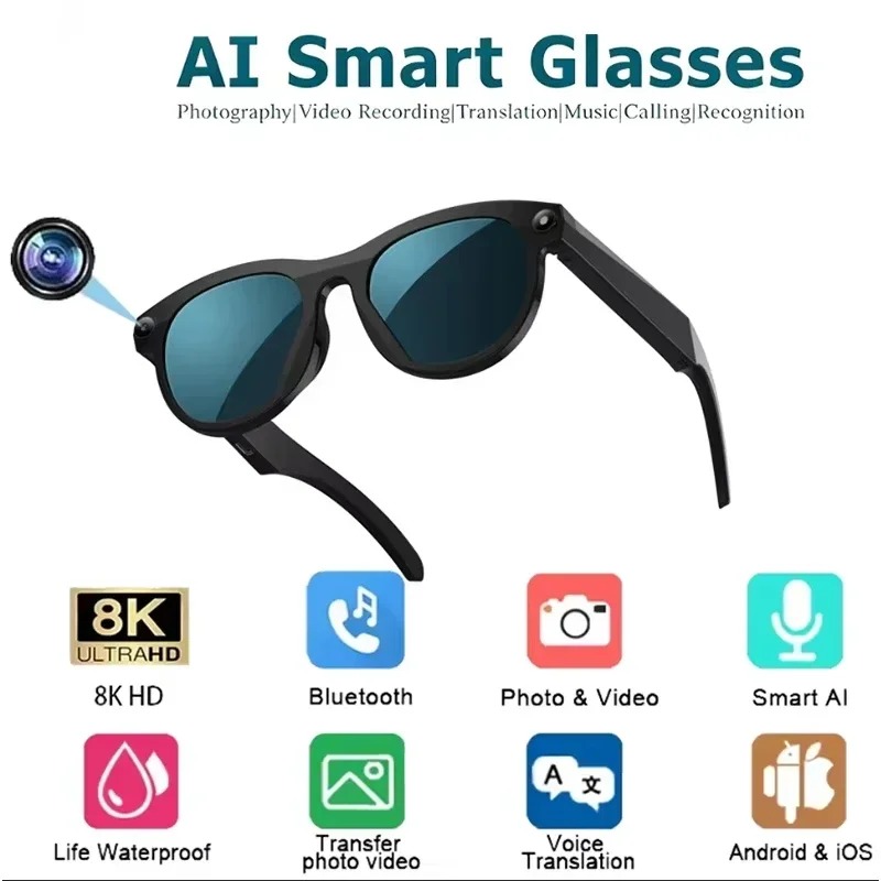 8KHD Smarte KI-Brille mit Farb – Photography Japanese Bewertung und Preis
