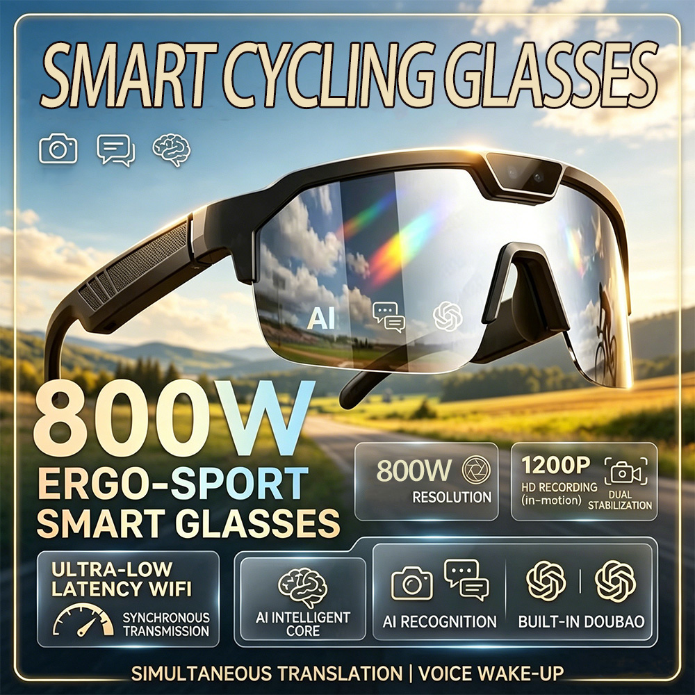 2026 Fahrradbrille mit 800W HD – Photography Japanese Bewertung und Preis