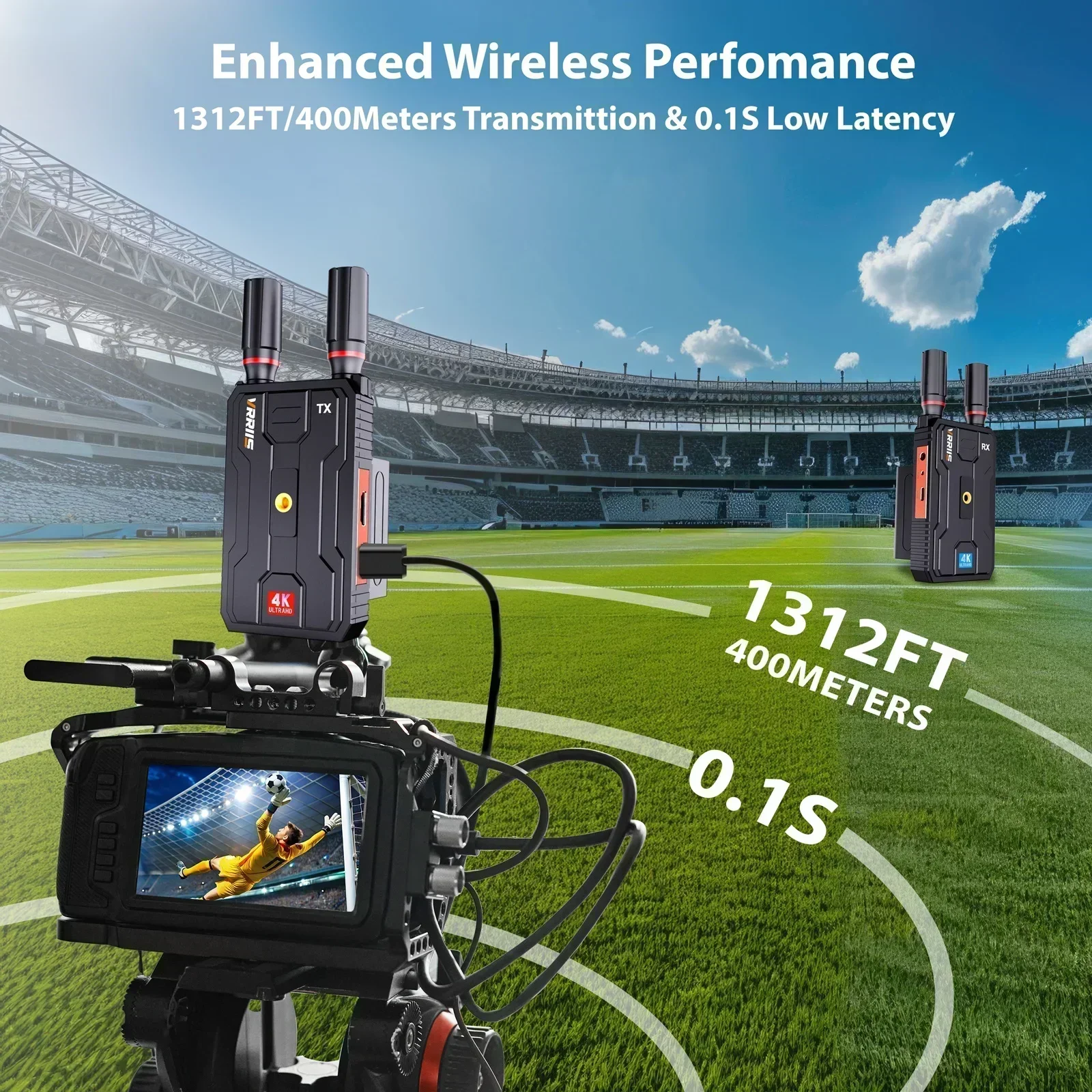 Vrriis WL097 PRO 4K Drahtloses – Photography Videography Bewertung und Preis
