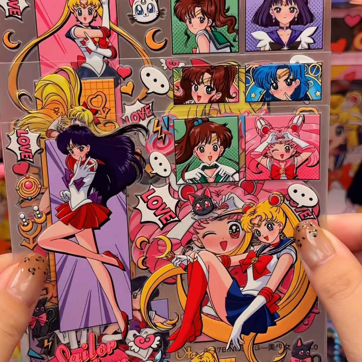 Sailor Moon Jelly 3D 5D Planer – Photography Journalism Bewertung und Preis