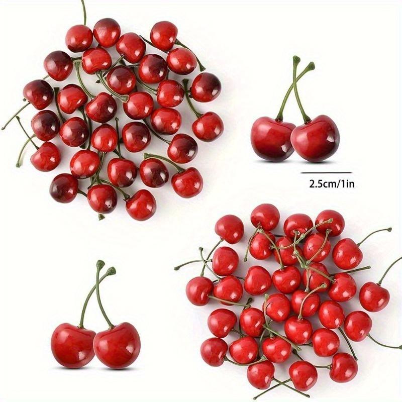 30 Stück Künstliche Kirschen,  – Photography Of Food Bewertung und Preis
