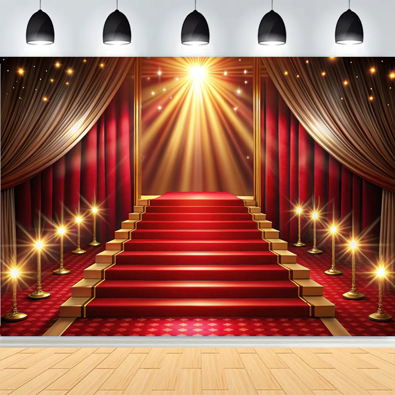 Roter Teppich Bühne mit Strahl – Photography Awards Bewertung und Preis