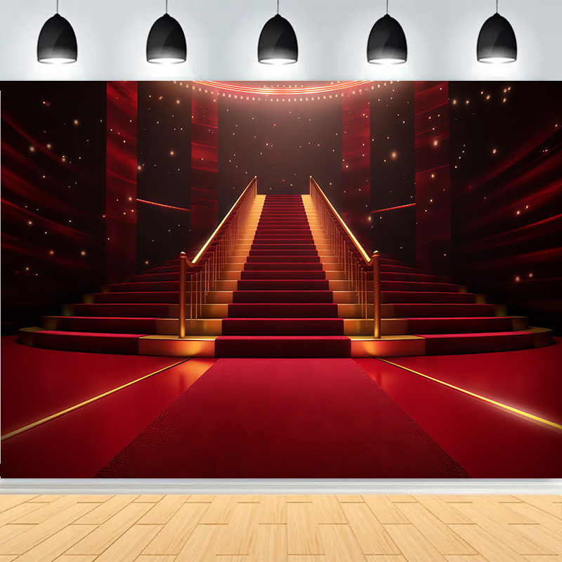 Roter Teppich Bühne mit Strahl – Photography Awards Bewertung und Preis