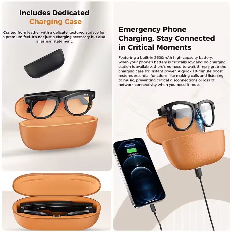 3600mAh Powerbank Smart-Brille – Photography Japanese Bewertung und Preis