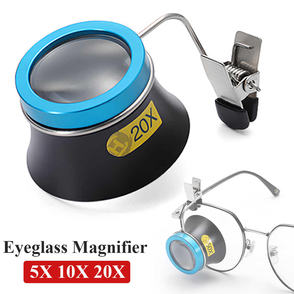 5X 10X 20X Brillen Lupe Clip-O – Eye Piece Magnifier Bewertung und Preis
