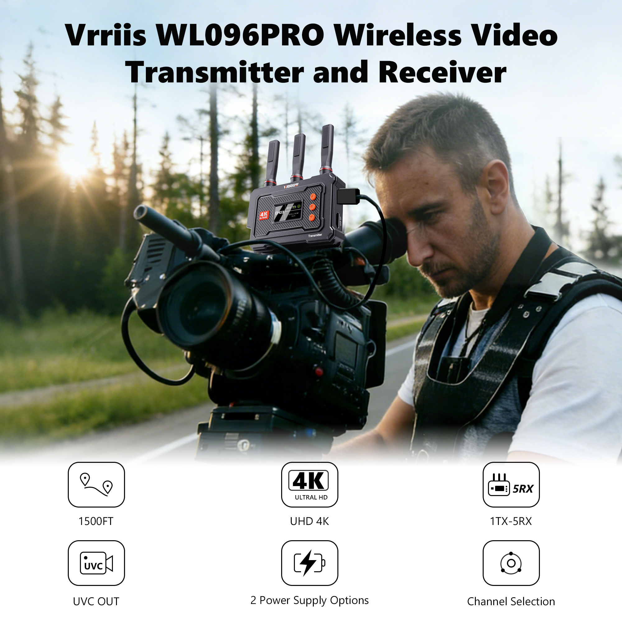 HDMI Kabelloses 4K-Videoübertr – Photography Videography Bewertung und Preis