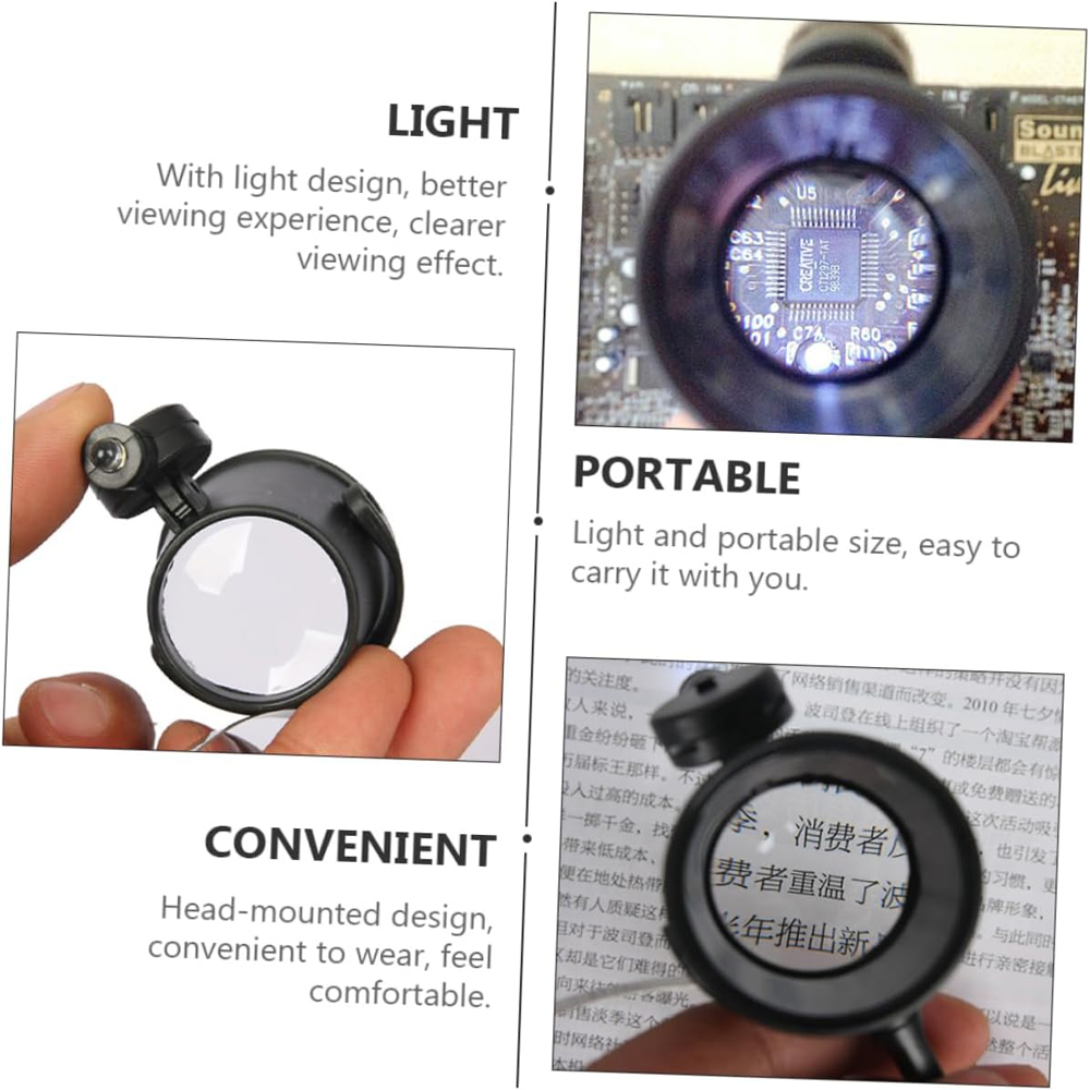 Tragbare 15-fache Lupenbrille  – Eye Piece Magnifier Bewertung und Preis